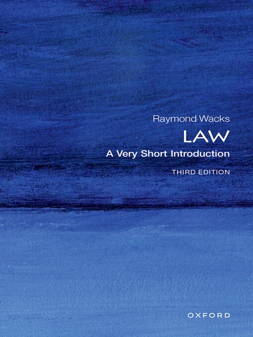 Title details for Law by Raymond Wacks - Available